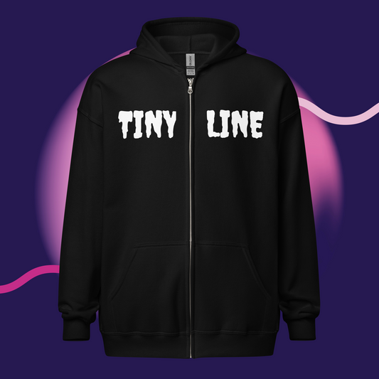 TINYLINE - Unisex HEAVY CUT BLEND zip hoodie